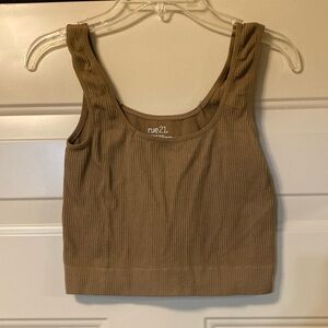 FREE WITH BUNDLE - Small Tan Rue 21 Bralette / Crop Tank